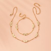 Fashion New Animal Simple Style Necklace And Bracelet Set Wholesale main image 1