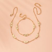 Fashion New Animal Simple Style Necklace And Bracelet Set Wholesale main image 2