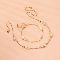 Fashion New Animal Simple Style Necklace And Bracelet Set Wholesale main image 3