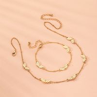 Fashion New Animal Simple Style Necklace And Bracelet Set Wholesale main image 5