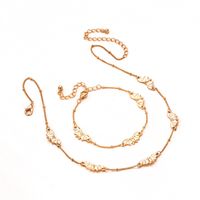 Fashion New Animal Simple Style Necklace And Bracelet Set Wholesale main image 6