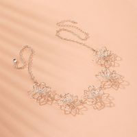 Fashion Flower Alloy Plating Women's Necklace main image 4