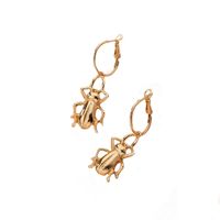 Metallic Cricket Love Earrings Fashion Exaggerated Earrings Wholesale Nihaojewelry main image 6