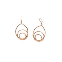 New Golden Fashion Exaggered Style Round-shaped Earrings Wholesale Nihaojewelry main image 6