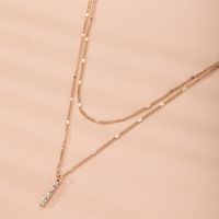 New Exaggerated Fashion Multi-layer Simple Necklace Wholesale Nihaojewelry main image 3