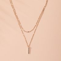 New Exaggerated Fashion Multi-layer Simple Necklace Wholesale Nihaojewelry main image 5