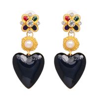 Alloy Fashion Sweetheart Earring  (red) Nhjj5435-red sku image 3