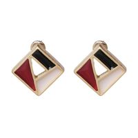 Alloy Fashion Geometric Earring  (red) Nhjj5410-red sku image 1