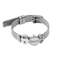 Titanium&stainless Steel Fashion Geometric Bracelet  (alloy Mother) Nhhn0393-alloy-mother sku image 3