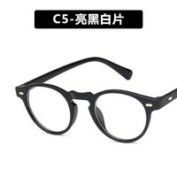 Plastic Vintage  Glasses  (c1-light Black Gray Piece) Nhkd0592-c1-light-black-gray-piece sku image 11