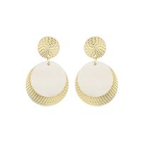 Acrylic Vintage Geometric Earring  (white) Nhll0059-white sku image 1