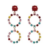 Alloy Fashion Geometric Earring  (powder Color) Nhjj5380-powder-color sku image 1