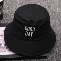 Cloth Korea  Hat  (a-501 Embroidery Letter Good Black) Nhxb0263-a-501-embroidery-letter-good-black sku image 1