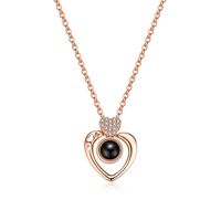 Copper Fashion Sweetheart Necklace  (61181584a) Nhxs2221-61181584a sku image 1
