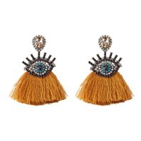 Automne New Vintage Oeil Gland Boucles D'oreilles Européen Et Américain Rue Tir De Diable Eye Gem Boucles D'oreilles En Gros De Niche sku image 5