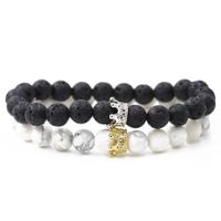 Copper Fashion Skeleton Skull Bracelet  (alloy Crown + Alloy Crown) Nhyl0408-alloy-crown-alloy-crown sku image 6