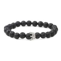 Copper Fashion Skeleton Skull Bracelet  (alloy Crown + Alloy Crown) Nhyl0408-alloy-crown-alloy-crown sku image 2