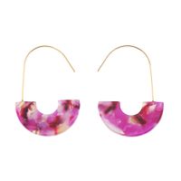 Plastic Fashion Geometric Earring  (lava Color) Nhjq10999-lava-color sku image 6