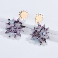 Alloy Fashion Flowers Earring  (1) Nhlu0076-1 sku image 2