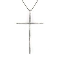 Copper Fashion Cross Necklace  (alloy-plated White Zircon) Nhbp0242-alloy-plated-white-zircon sku image 16