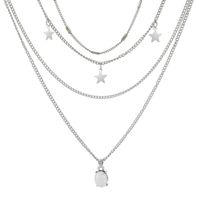 Alloy Fashion Geometric Necklace  (3607) Nhgy2725-3607 sku image 1