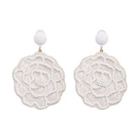 Jujia Nouvelle Européen Et Américain Rétro Personnalisé Fleur Gland Exquis Boucles D'oreilles Usine Gros Directe Croix-frontière 51393 sku image 4