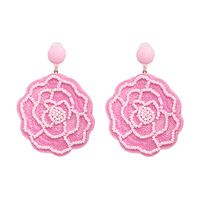 Alloy Fashion Flowers Earring  (red) Nhjj5318-red sku image 7