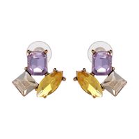 Alloy Fashion Geometric Earring  (powder Color) Nhjj5303-powder-color sku image 2