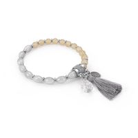 Imitated Crystal&cz Bohemia Tassel Bracelet  (61176298d) Nhxs2031-61176298d sku image 1