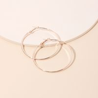 Geometric Big Circle Exaggerated Simple Earrings Wholesale main image 3