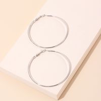 Geometric Big Circle Exaggerated Simple Earrings Wholesale main image 4