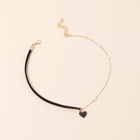 Collar Asimétrico De Perlas Con Cadena De Clavícula Para Mujer main image 5