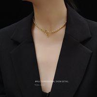 Mode Übertrieben Ot Schnalle Schlüsselbein Frauen Halskette main image 1