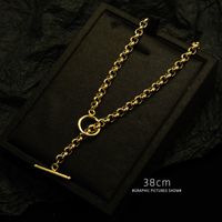 Fashion Exaggerated  Ot Buckle Clavicle Women's  Necklace main image 4