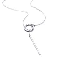 Fashion Geometric Round Stainless Steel Necklace Clavicle Chain Wholesale main image 6