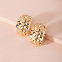 Fashion New Exaggerated New Geometric Retro Alloy Earrings For Women main image 1