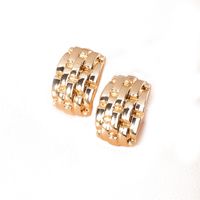 Fashion New Exaggerated New Geometric Retro Alloy Earrings For Women main image 6
