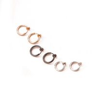 Fashion Exaggerated Retro Simple Alloy Earrings For Women Wholesale main image 6