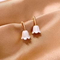 Simple And Small Flower Pure Silver New Trendy Stud Earrings Hot-saling Wholesale main image 1