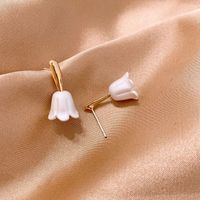 Simple And Small Flower Pure Silver New Trendy Stud Earrings Hot-saling Wholesale main image 6