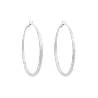 Geometric Big Circle Metal Ladies Ring Earrings Wholesale sku image 4