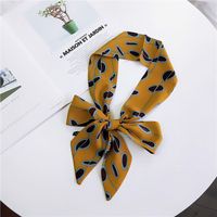 Nouvelle Taille De Ceinture Petit Foulard En Soie Écharpe Femmes Printemps Et Automne D'été Coréenne Polyvalent Décoratif Bande De Cheveux Sac À Main Poignée Wrap De Mode Long sku image 3