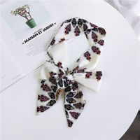 Nouvelle Taille De Ceinture Petit Foulard En Soie Écharpe Femmes Printemps Et Automne D'été Coréenne Polyvalent Décoratif Bande De Cheveux Sac À Main Poignée Wrap De Mode Long sku image 8