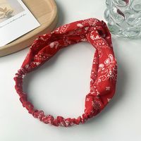 All-match Starting Hoop Cute Headband Simple Tie Hairpin Bundle Headdress Wholesale sku image 1