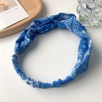 All-match Starting Hoop Cute Headband Simple Tie Hairpin Bundle Headdress Wholesale sku image 2