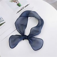 New Small Dot Silk Scarf For Women Spring And Autumn Summer Small Scarf Fashion All-matching Small Silk Scarf Organza Scarf Variety Ribbon sku image 5