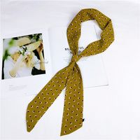 Alloy Fashion  Scarf  (yellow Strip) Nhmn0101-yellow-strip sku image 6