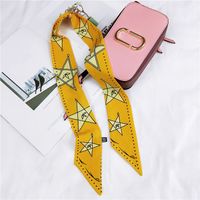 Chic Bande De Cheveux Nouveau Style Coréen Petit Foulard De Soie Femmes Printemps Et Automne D'été De Ruban Petit Ruban De Mode Polyvalent Écharpe sku image 3