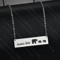 Titanium&stainless Steel Fashion Animal Necklace  (steel Color) Nhhf1079-steel-color sku image 2