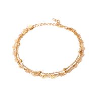Alloy Simple Geometric Anklet  (alloy 0449) Nhxr2559-alloy-0449 sku image 1